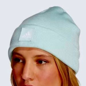 Adidas NWT X Zoe Saldana  Beanie Hat Color Soft Mint Green Size:One size